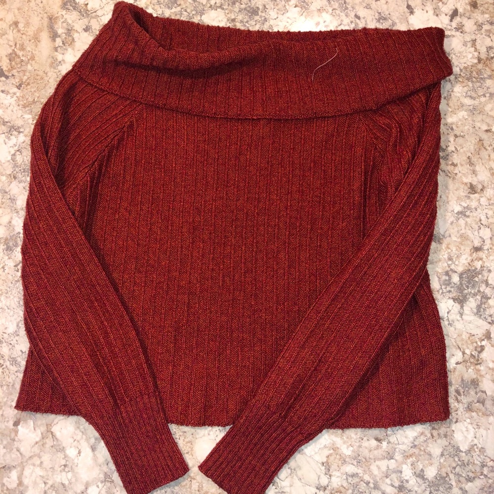 Cropped Red Sweater